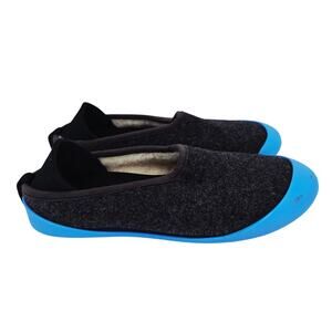 Mahabis Classic Convertible Shoes Slippers Gray Blue EU 39